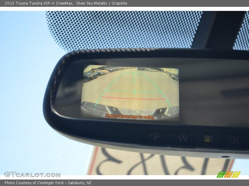 Silver Sky Metallic / Graphite 2013 Toyota Tundra XSP-X CrewMax