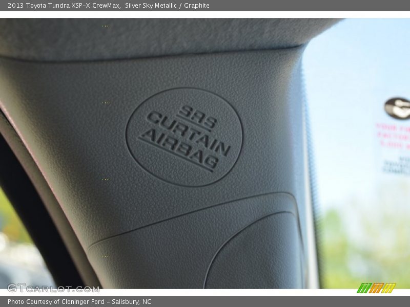Silver Sky Metallic / Graphite 2013 Toyota Tundra XSP-X CrewMax