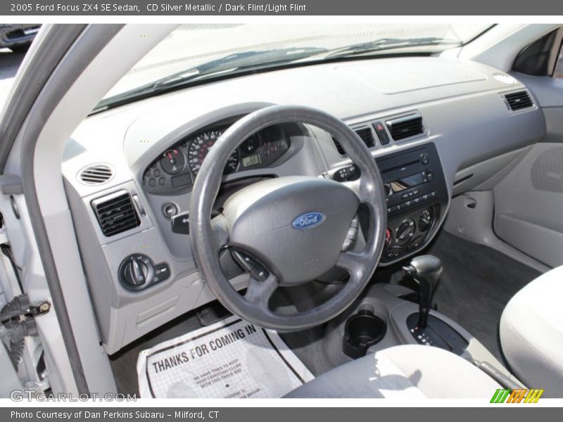 CD Silver Metallic / Dark Flint/Light Flint 2005 Ford Focus ZX4 SE Sedan