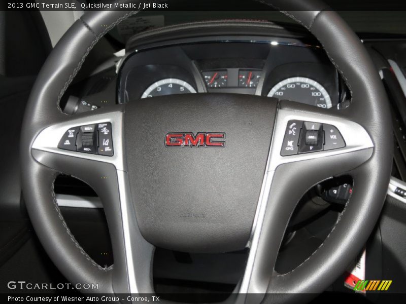 Quicksilver Metallic / Jet Black 2013 GMC Terrain SLE
