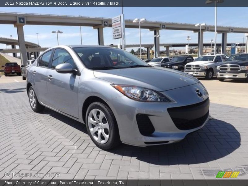 Front 3/4 View of 2013 MAZDA3 i SV 4 Door