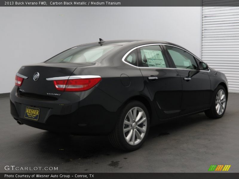 Carbon Black Metallic / Medium Titanium 2013 Buick Verano FWD