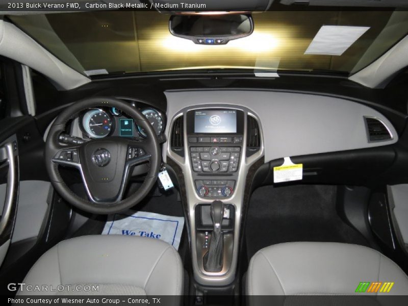 Carbon Black Metallic / Medium Titanium 2013 Buick Verano FWD