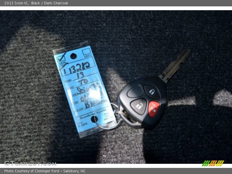 Black / Dark Charcoal 2013 Scion tC