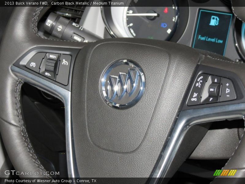Carbon Black Metallic / Medium Titanium 2013 Buick Verano FWD