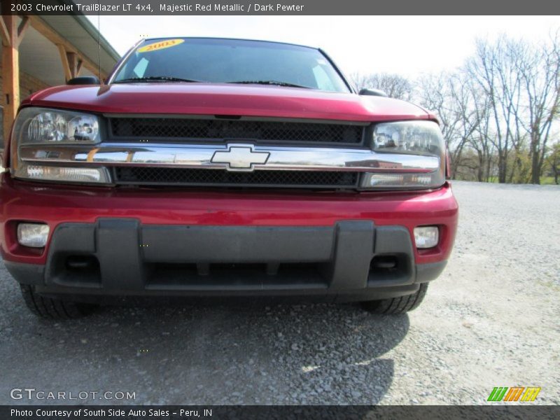 Majestic Red Metallic / Dark Pewter 2003 Chevrolet TrailBlazer LT 4x4