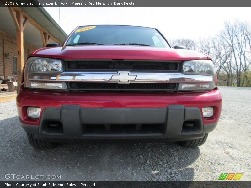 Majestic Red Metallic / Dark Pewter 2003 Chevrolet TrailBlazer LT 4x4