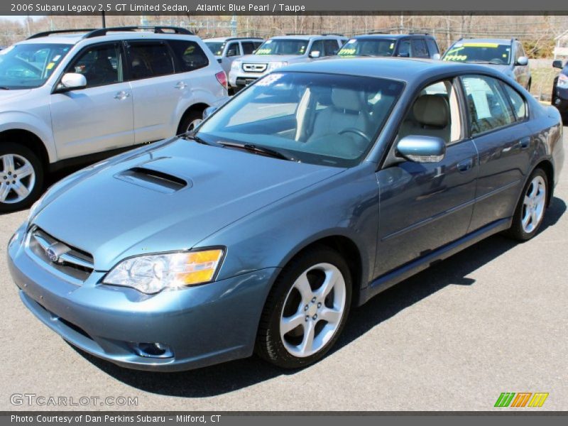 Atlantic Blue Pearl / Taupe 2006 Subaru Legacy 2.5 GT Limited Sedan