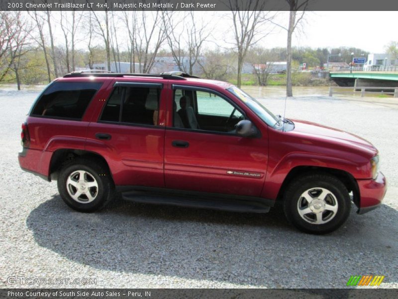 Majestic Red Metallic / Dark Pewter 2003 Chevrolet TrailBlazer LT 4x4
