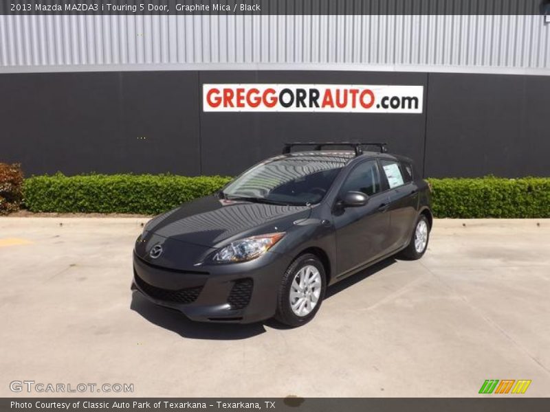 Graphite Mica / Black 2013 Mazda MAZDA3 i Touring 5 Door