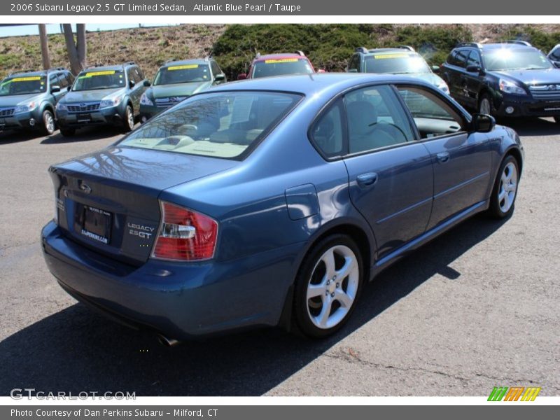Atlantic Blue Pearl / Taupe 2006 Subaru Legacy 2.5 GT Limited Sedan
