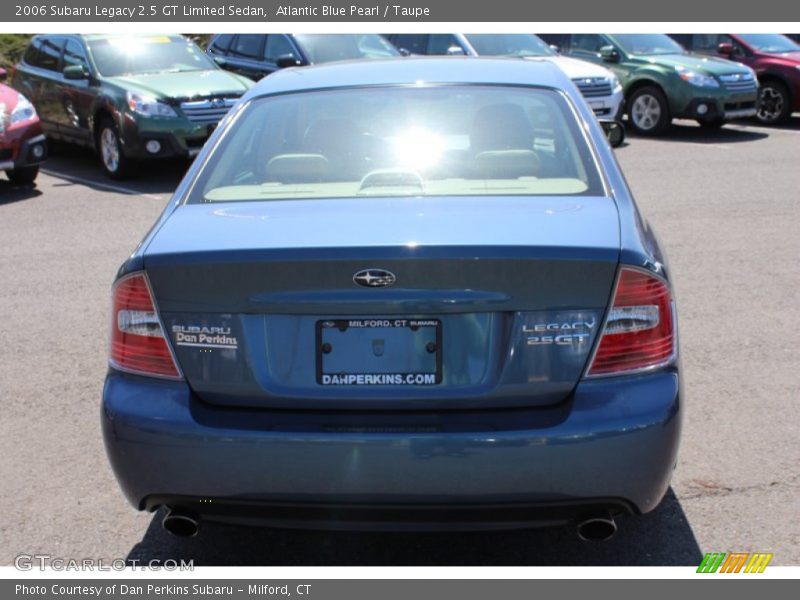 Atlantic Blue Pearl / Taupe 2006 Subaru Legacy 2.5 GT Limited Sedan