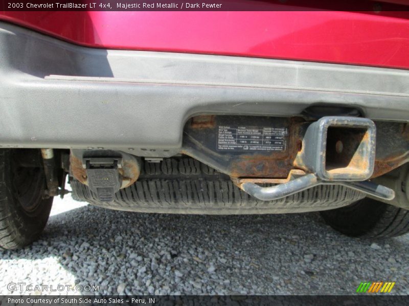 Majestic Red Metallic / Dark Pewter 2003 Chevrolet TrailBlazer LT 4x4