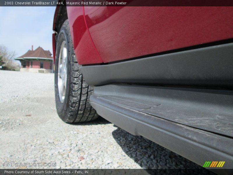 Majestic Red Metallic / Dark Pewter 2003 Chevrolet TrailBlazer LT 4x4