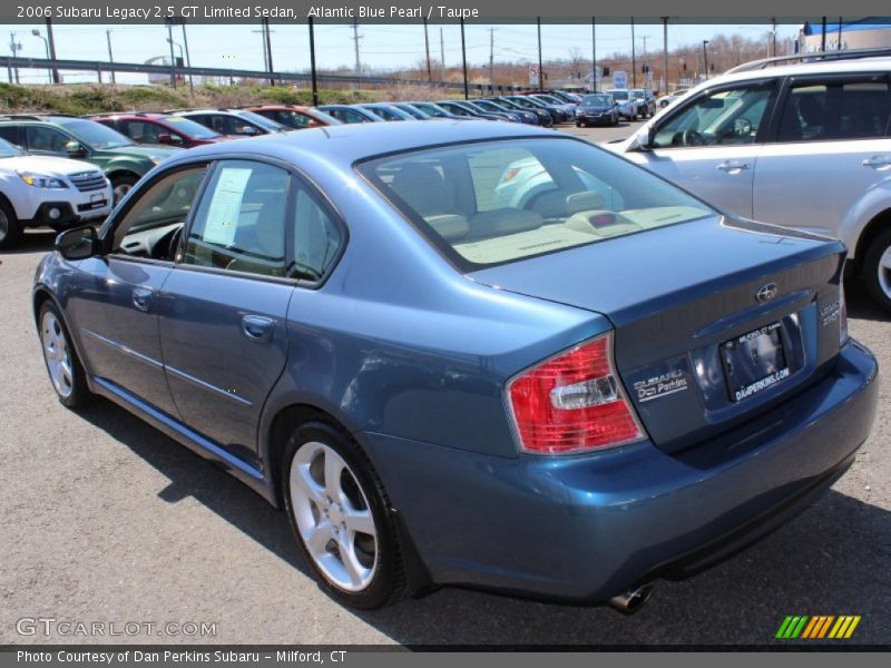 Atlantic Blue Pearl / Taupe 2006 Subaru Legacy 2.5 GT Limited Sedan