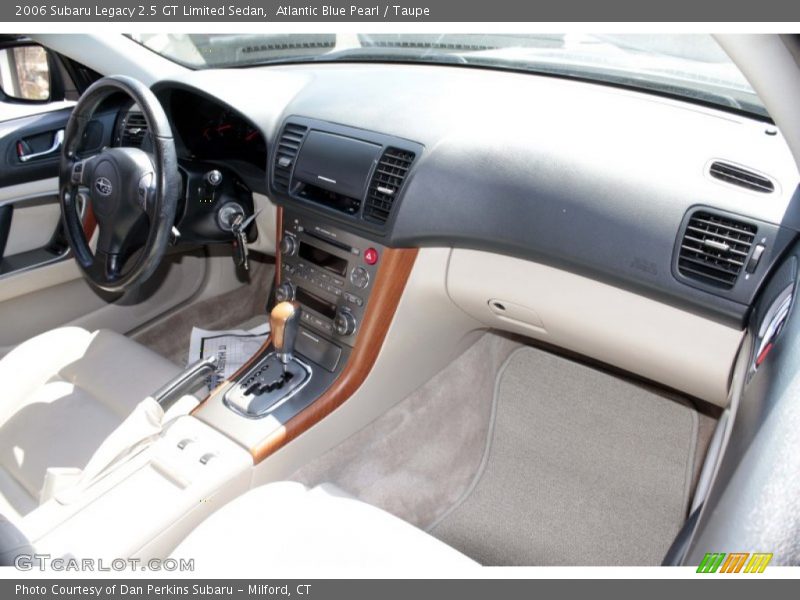 Atlantic Blue Pearl / Taupe 2006 Subaru Legacy 2.5 GT Limited Sedan
