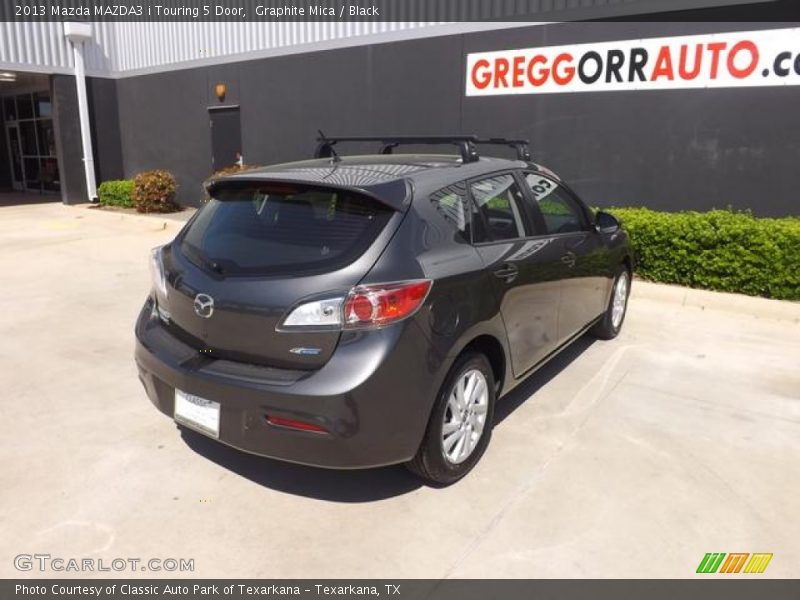 Graphite Mica / Black 2013 Mazda MAZDA3 i Touring 5 Door
