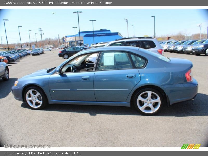 Atlantic Blue Pearl / Taupe 2006 Subaru Legacy 2.5 GT Limited Sedan