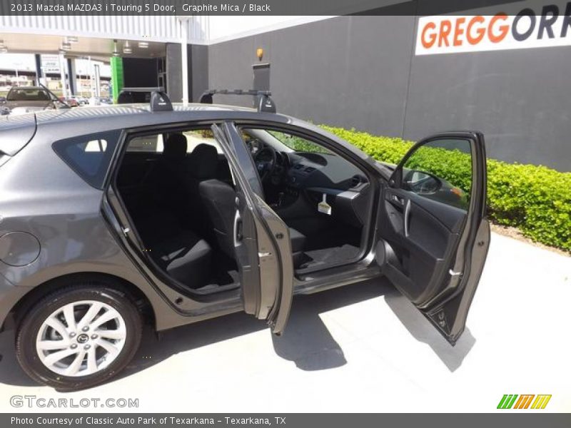 Graphite Mica / Black 2013 Mazda MAZDA3 i Touring 5 Door