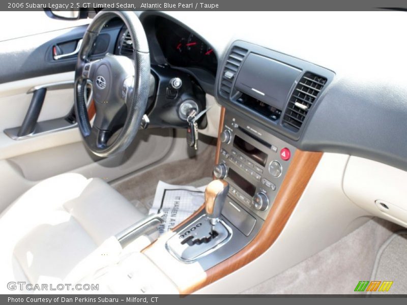 Atlantic Blue Pearl / Taupe 2006 Subaru Legacy 2.5 GT Limited Sedan