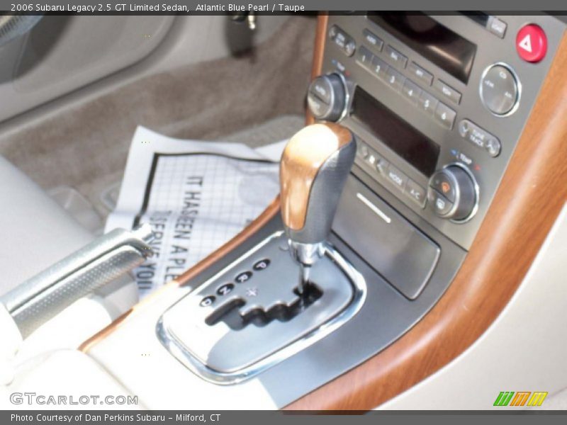 Atlantic Blue Pearl / Taupe 2006 Subaru Legacy 2.5 GT Limited Sedan