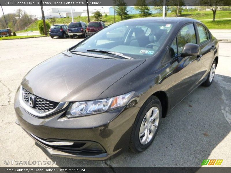 Front 3/4 View of 2013 Civic LX Sedan