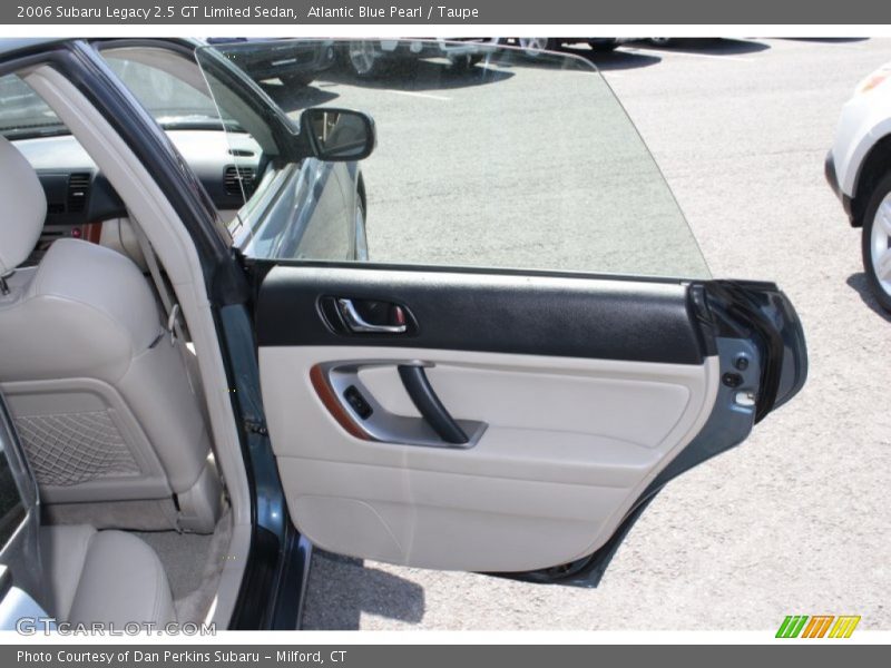 Atlantic Blue Pearl / Taupe 2006 Subaru Legacy 2.5 GT Limited Sedan