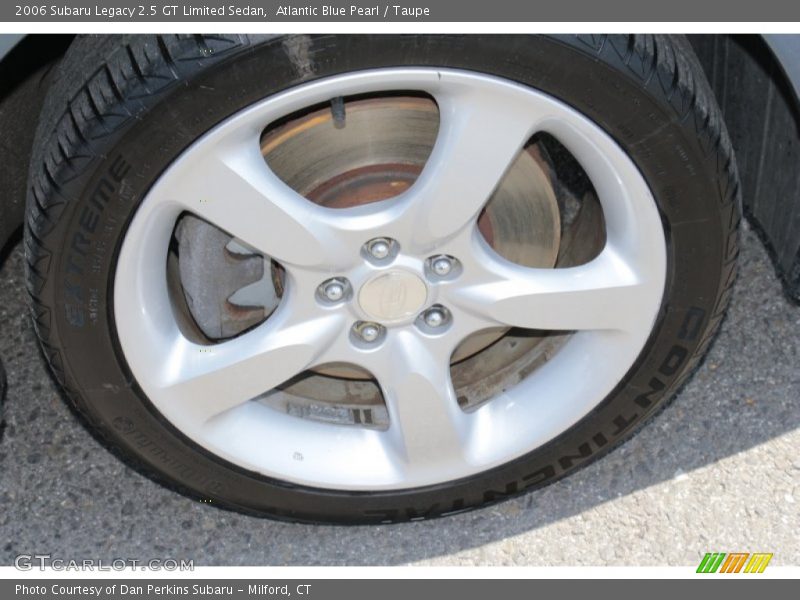 Atlantic Blue Pearl / Taupe 2006 Subaru Legacy 2.5 GT Limited Sedan
