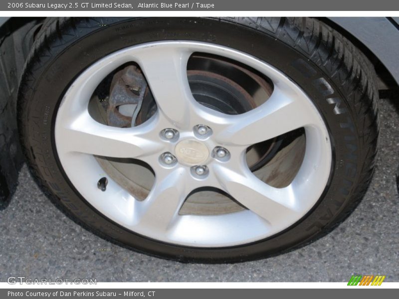 Atlantic Blue Pearl / Taupe 2006 Subaru Legacy 2.5 GT Limited Sedan