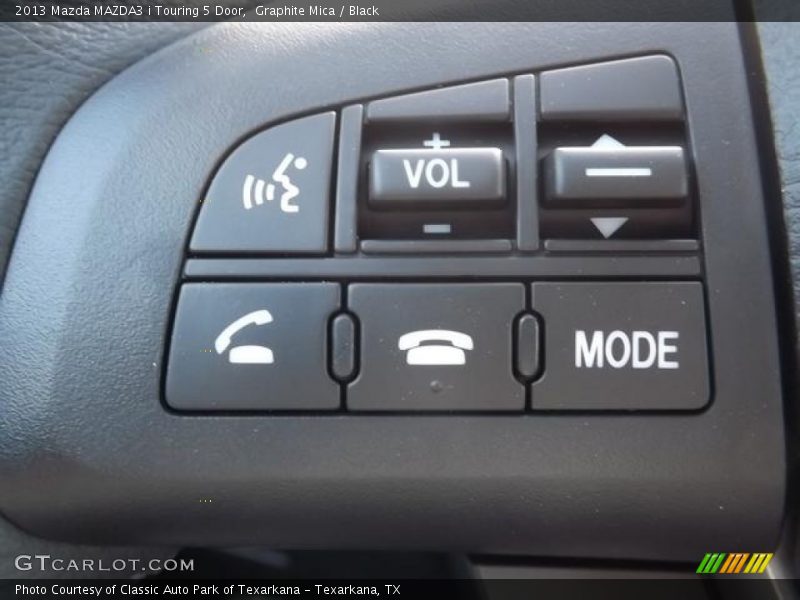 Controls of 2013 MAZDA3 i Touring 5 Door