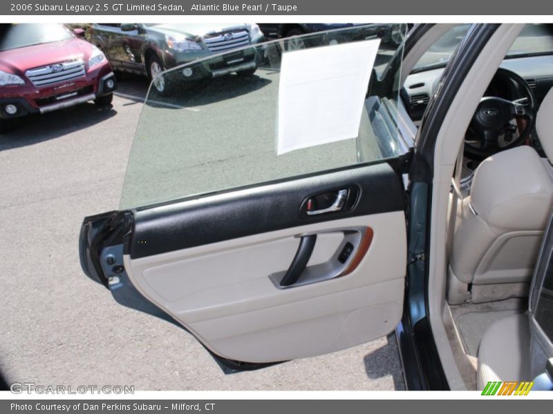 Atlantic Blue Pearl / Taupe 2006 Subaru Legacy 2.5 GT Limited Sedan