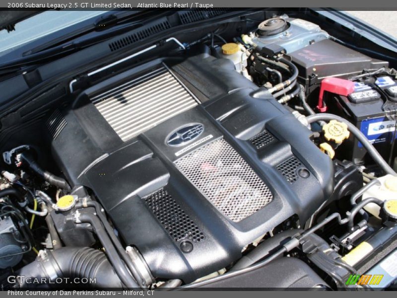 Atlantic Blue Pearl / Taupe 2006 Subaru Legacy 2.5 GT Limited Sedan