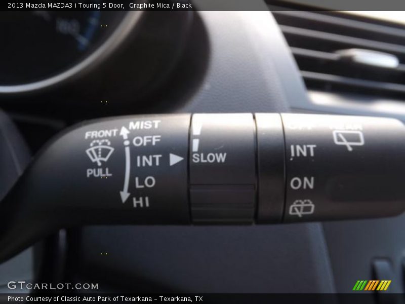 Controls of 2013 MAZDA3 i Touring 5 Door