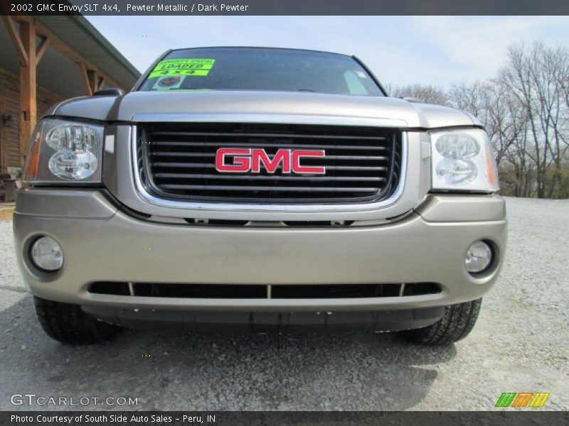 Pewter Metallic / Dark Pewter 2002 GMC Envoy SLT 4x4