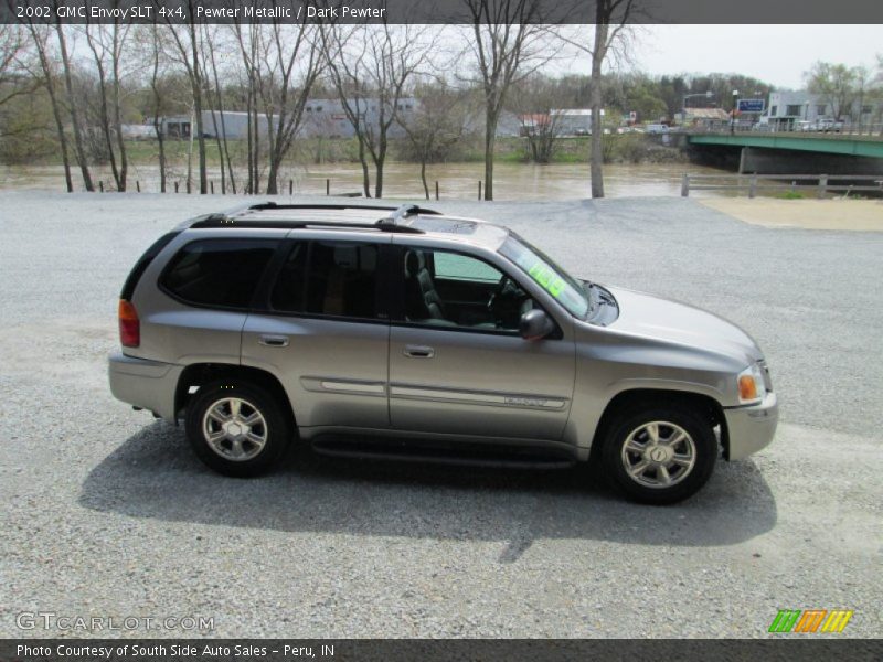 Pewter Metallic / Dark Pewter 2002 GMC Envoy SLT 4x4
