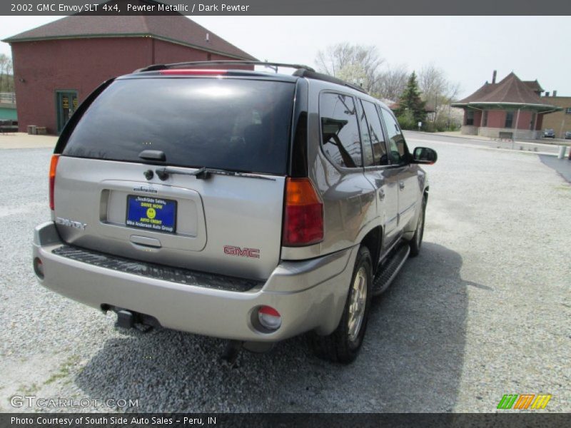 Pewter Metallic / Dark Pewter 2002 GMC Envoy SLT 4x4