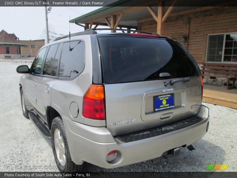 Pewter Metallic / Dark Pewter 2002 GMC Envoy SLT 4x4