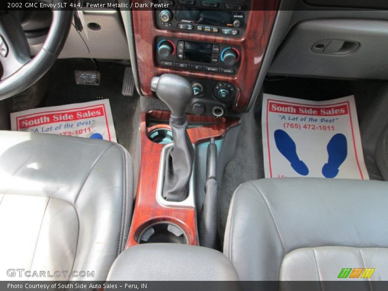 Pewter Metallic / Dark Pewter 2002 GMC Envoy SLT 4x4