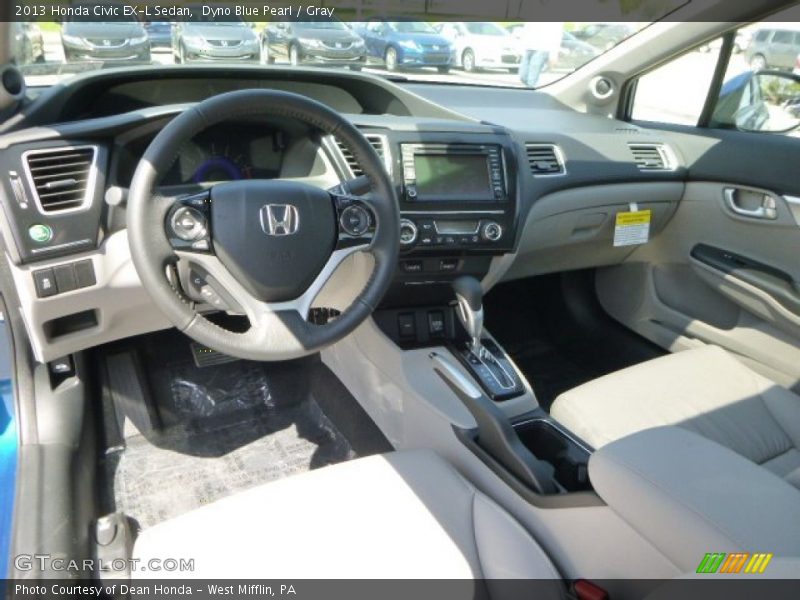 Dashboard of 2013 Civic EX-L Sedan
