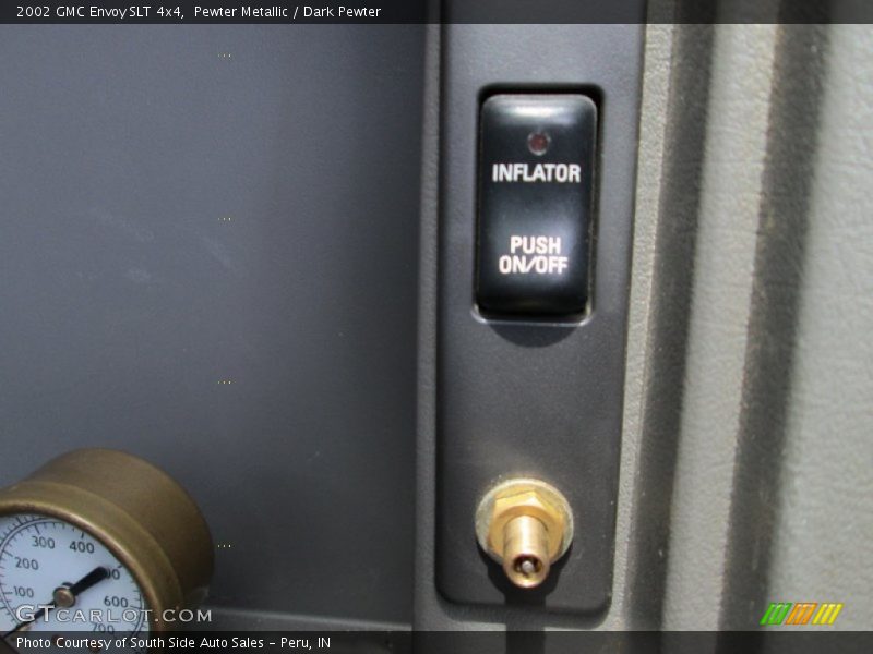 Pewter Metallic / Dark Pewter 2002 GMC Envoy SLT 4x4