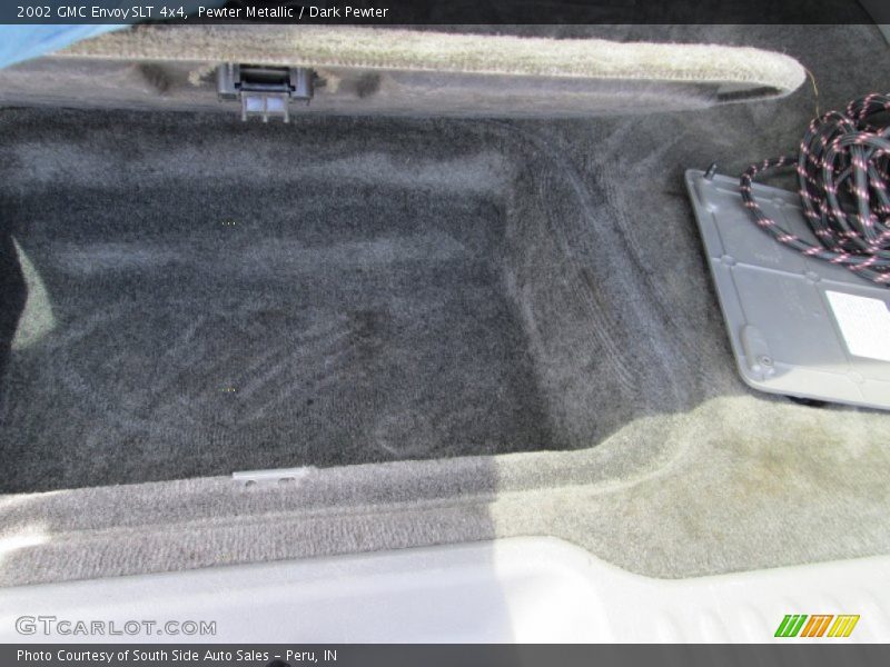 Pewter Metallic / Dark Pewter 2002 GMC Envoy SLT 4x4