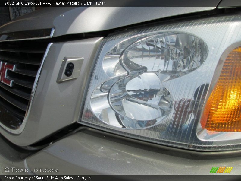 Pewter Metallic / Dark Pewter 2002 GMC Envoy SLT 4x4