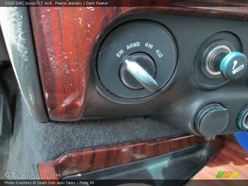 Pewter Metallic / Dark Pewter 2002 GMC Envoy SLT 4x4