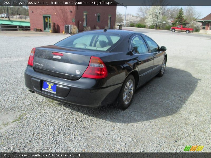 Brilliant Black Crystal Pearl / Light Taupe 2004 Chrysler 300 M Sedan