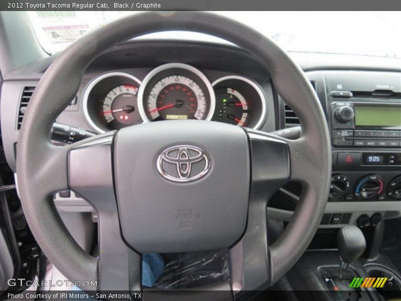 Black / Graphite 2012 Toyota Tacoma Regular Cab