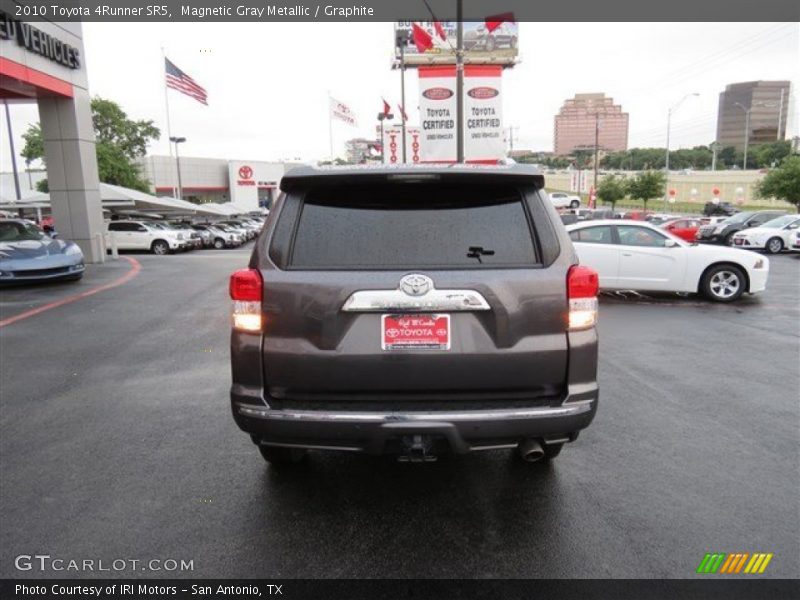Magnetic Gray Metallic / Graphite 2010 Toyota 4Runner SR5