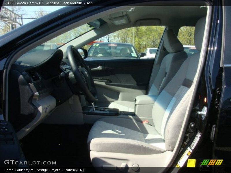 Attitude Black Metallic / Ash 2012 Toyota Camry LE