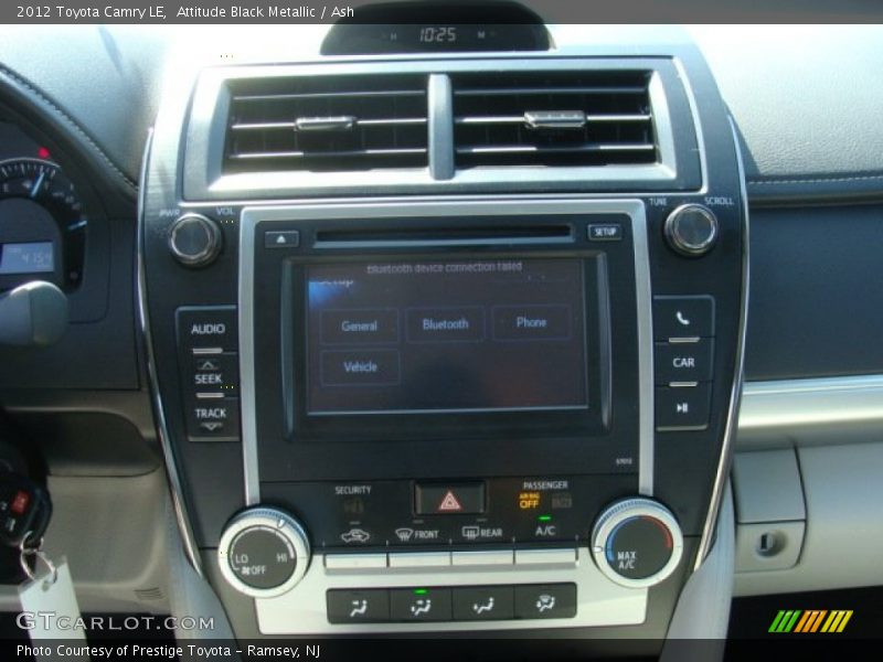 Attitude Black Metallic / Ash 2012 Toyota Camry LE