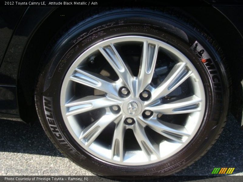 Attitude Black Metallic / Ash 2012 Toyota Camry LE