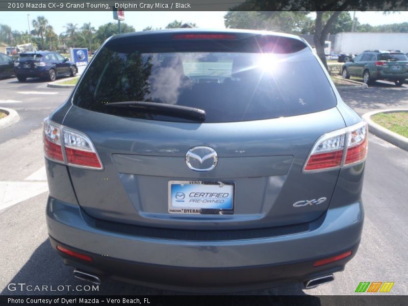 Dolphin Gray Mica / Black 2010 Mazda CX-9 Grand Touring
